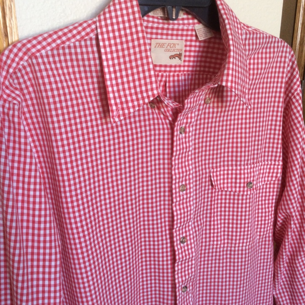 The Fox Collection Men’s Shirt, Sz Lg